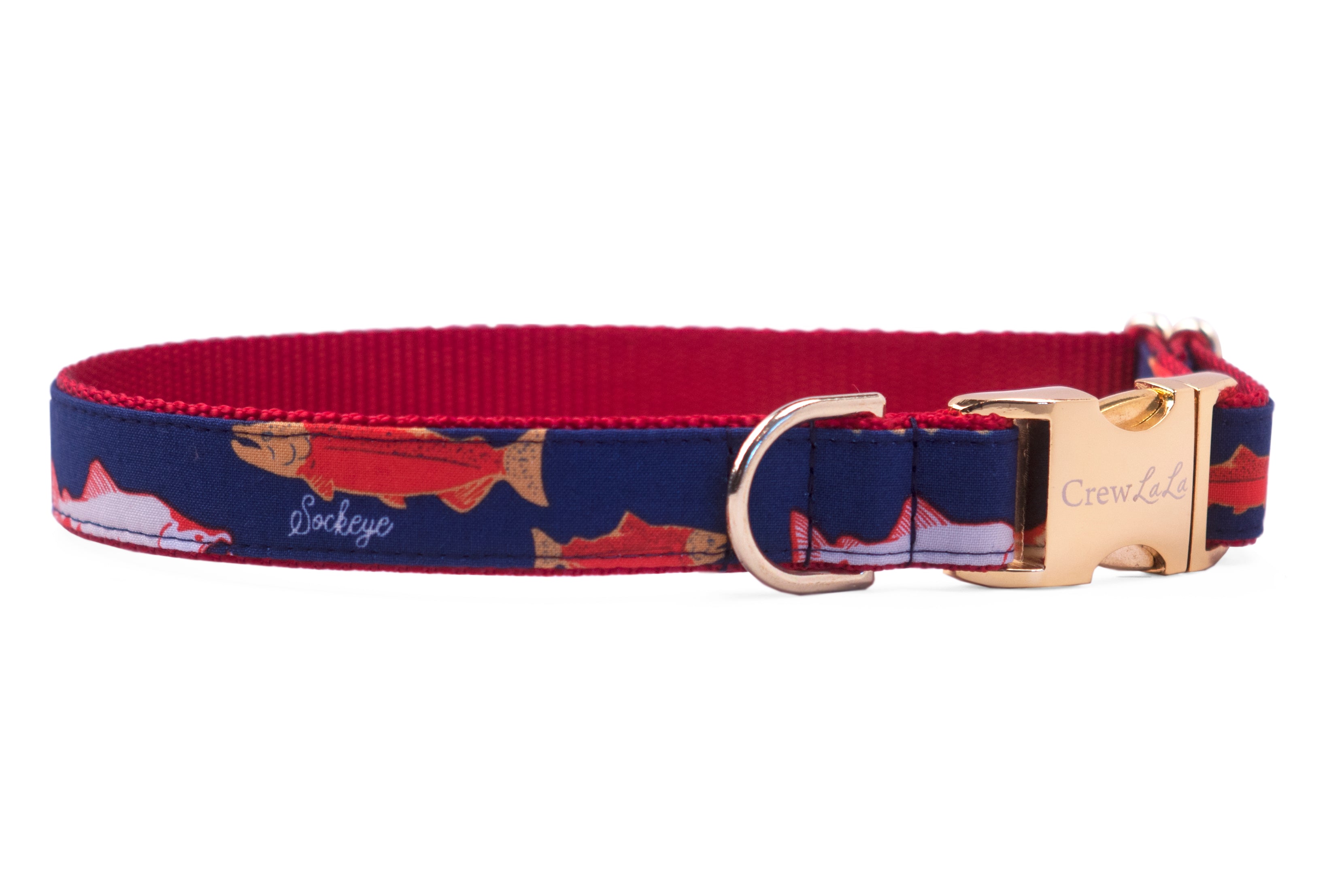 Catch of the Day Bow Tie Dog Collar - Crew LaLa