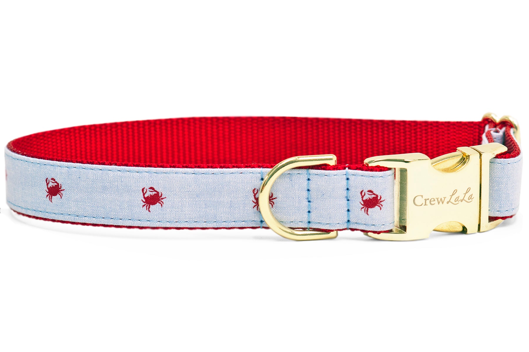 Feeling Crabby Bow Tie Dog Collar - Crew LaLa
