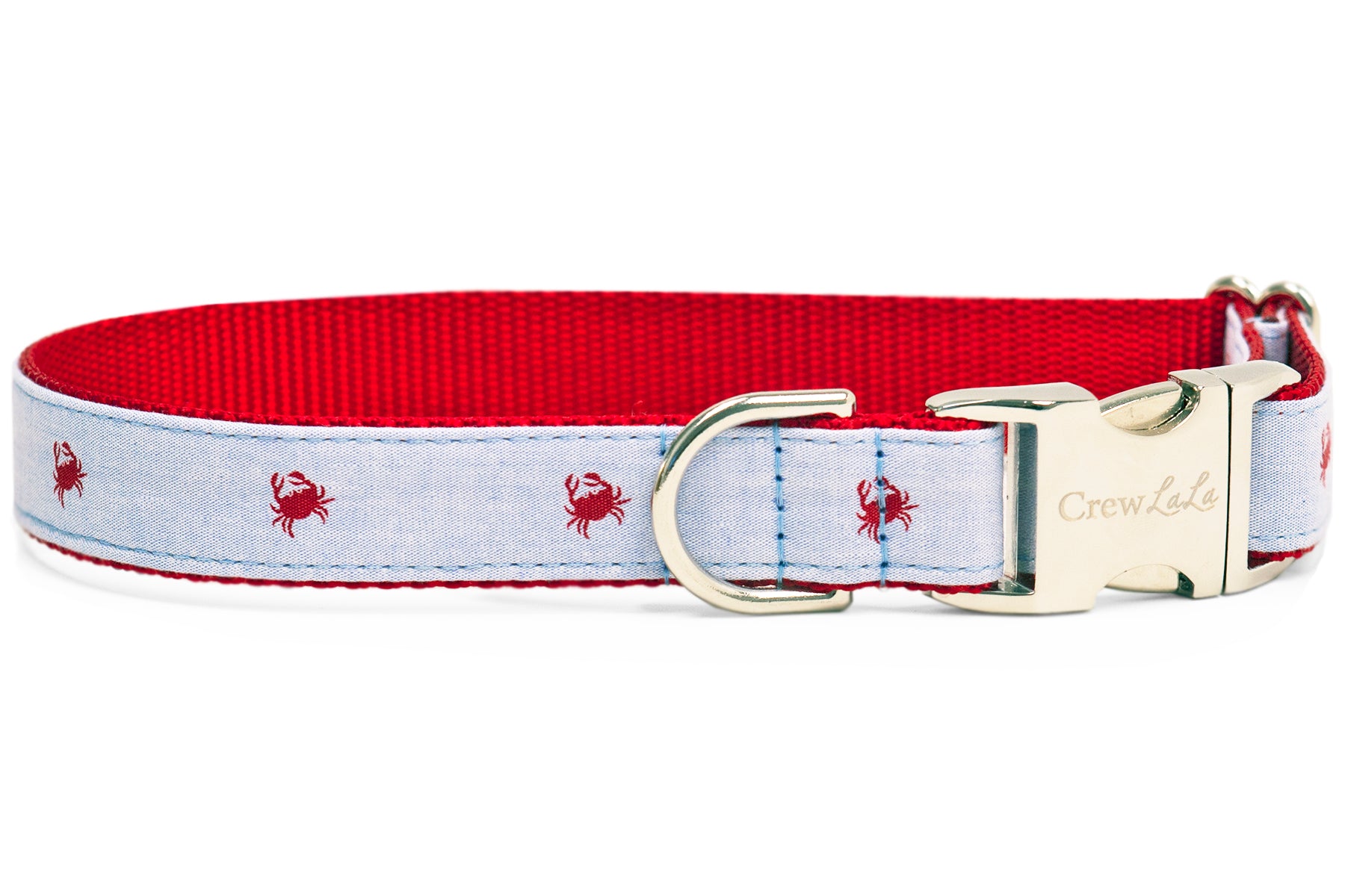 Feeling Crabby Bow Tie Dog Collar - Crew LaLa