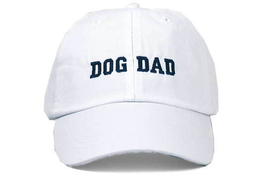 White Dog Dad Hat - Crew LaLa