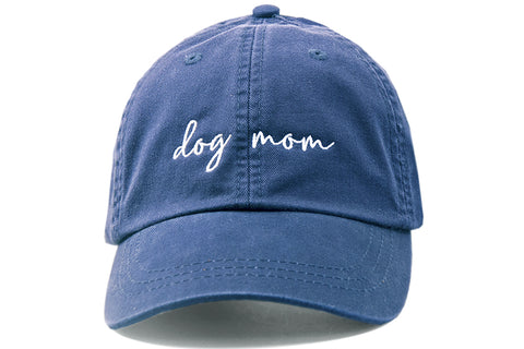Navy Dog Mom Hat