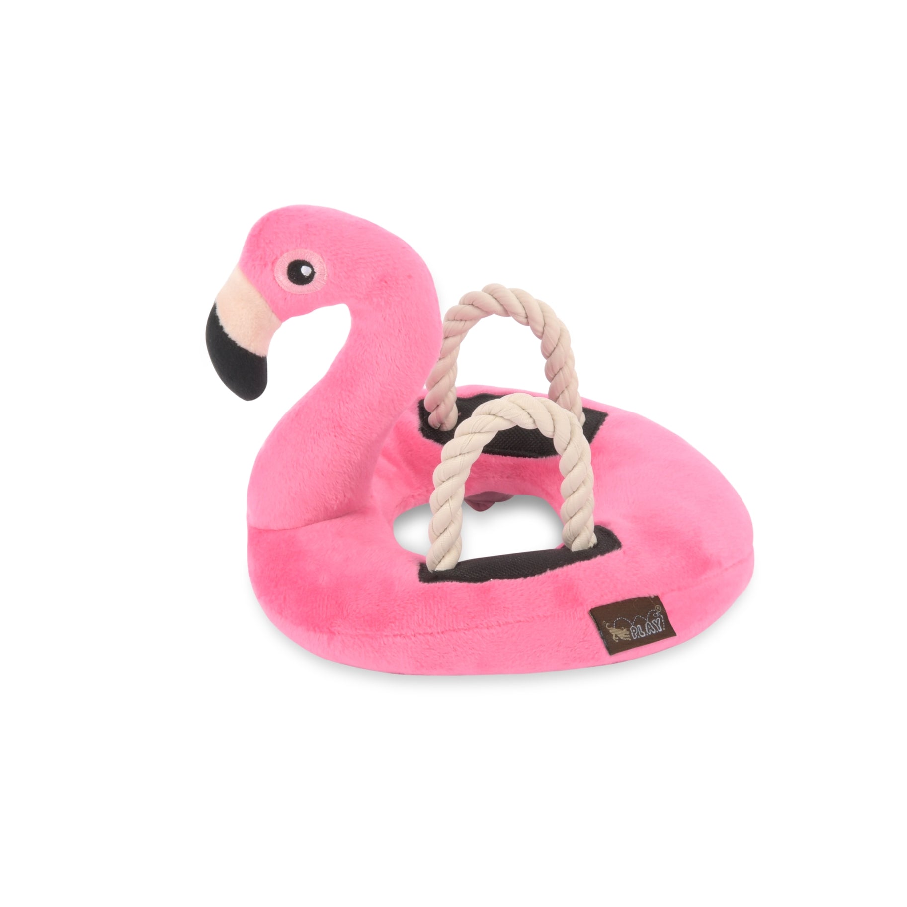 Tropical Paradise Flamingo Float Dog Toy - Crew LaLa