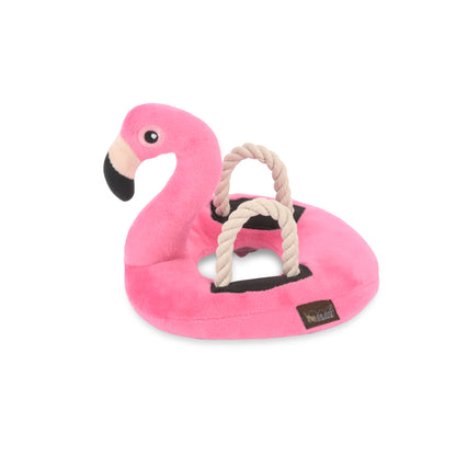 Tropical Paradise Flamingo Float Dog Toy - Crew LaLa