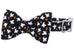 Ghosts and Gourds Bow Tie Dog Collar