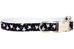 Ghosts and Gourds Bow Tie Dog Collar