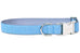 Indigo Linen Bow Tie Dog Collar