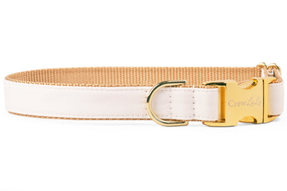 Ivory Bow Tie Dog Collar - Crew LaLa