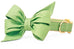 Laurel Green Belle Bow Dog Collar - Crew LaLa