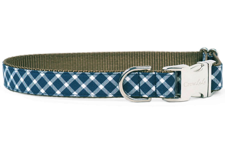 Lou's Plaid Bow Tie Collar - Crew LaLa
