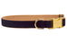 Navy Blue Belle Bow Dog Collar - Crew LaLa