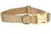 Pale Gold Webbing Collar