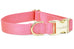 Pretty Pink Webbing Collar
