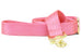 Pretty Pink Webbing Leash