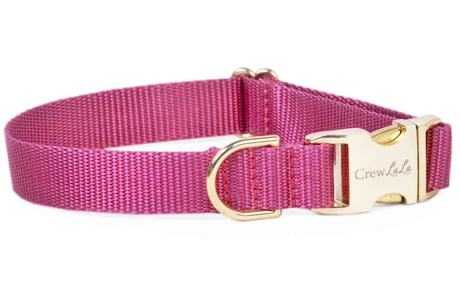 Rose Webbing Collar