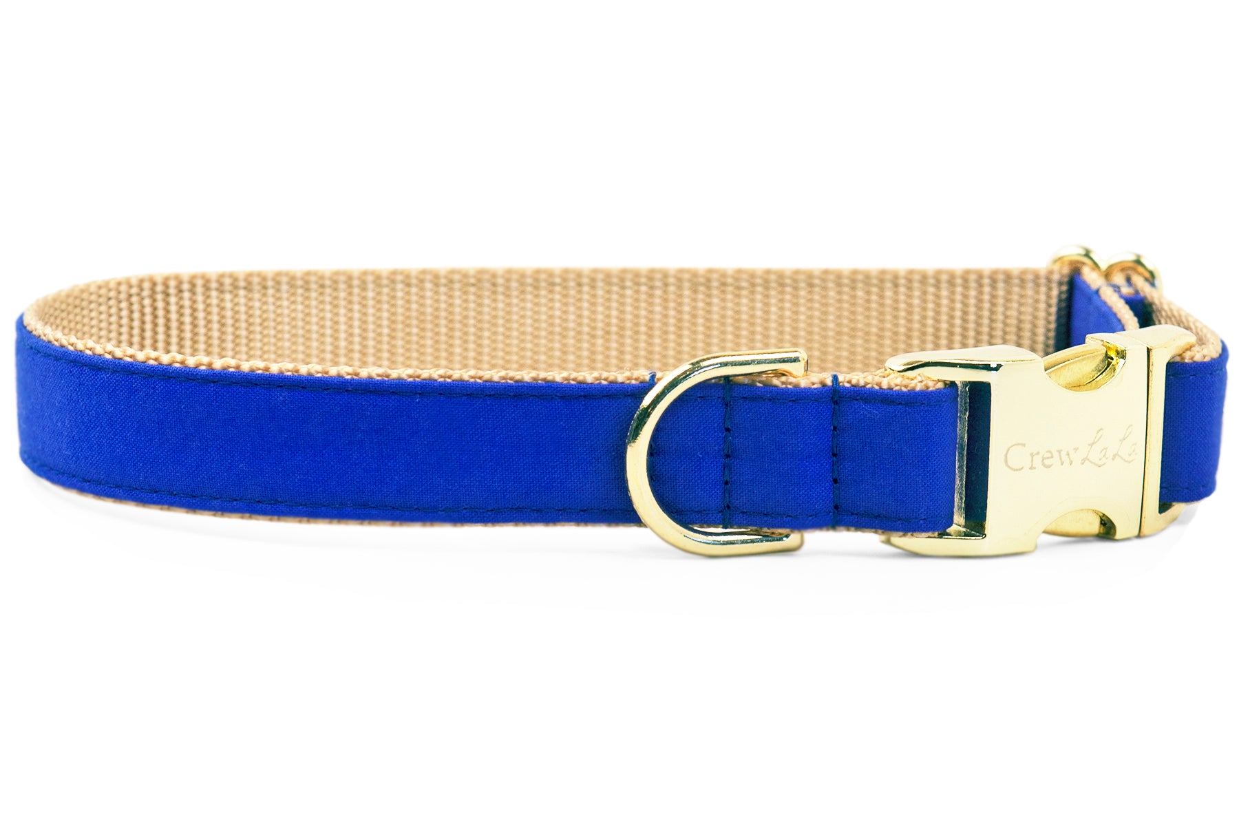 Royal Blue Bow Tie Dog Collar - Crew LaLa