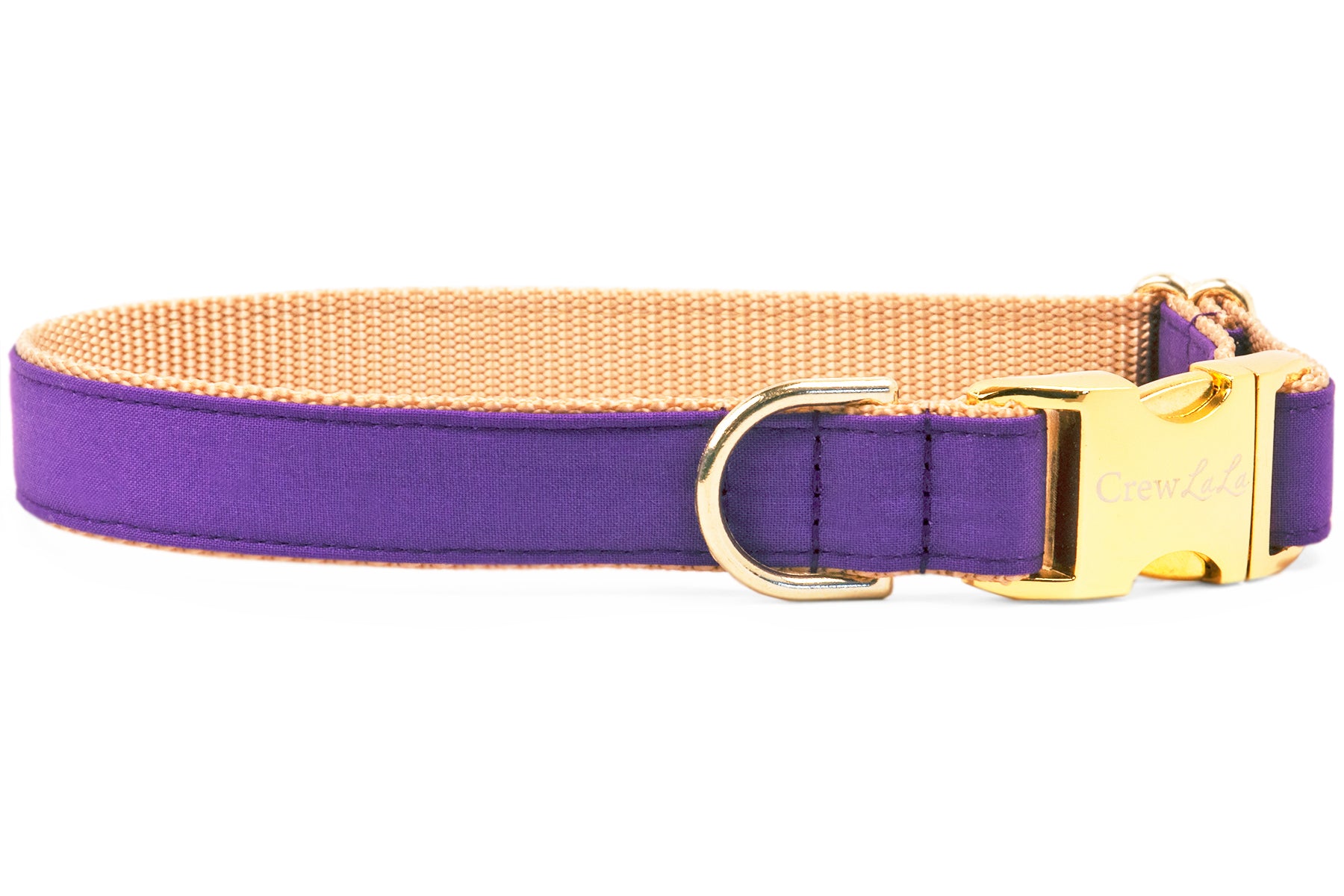 Royal Purple Bow Tie Dog Collar - Crew LaLa