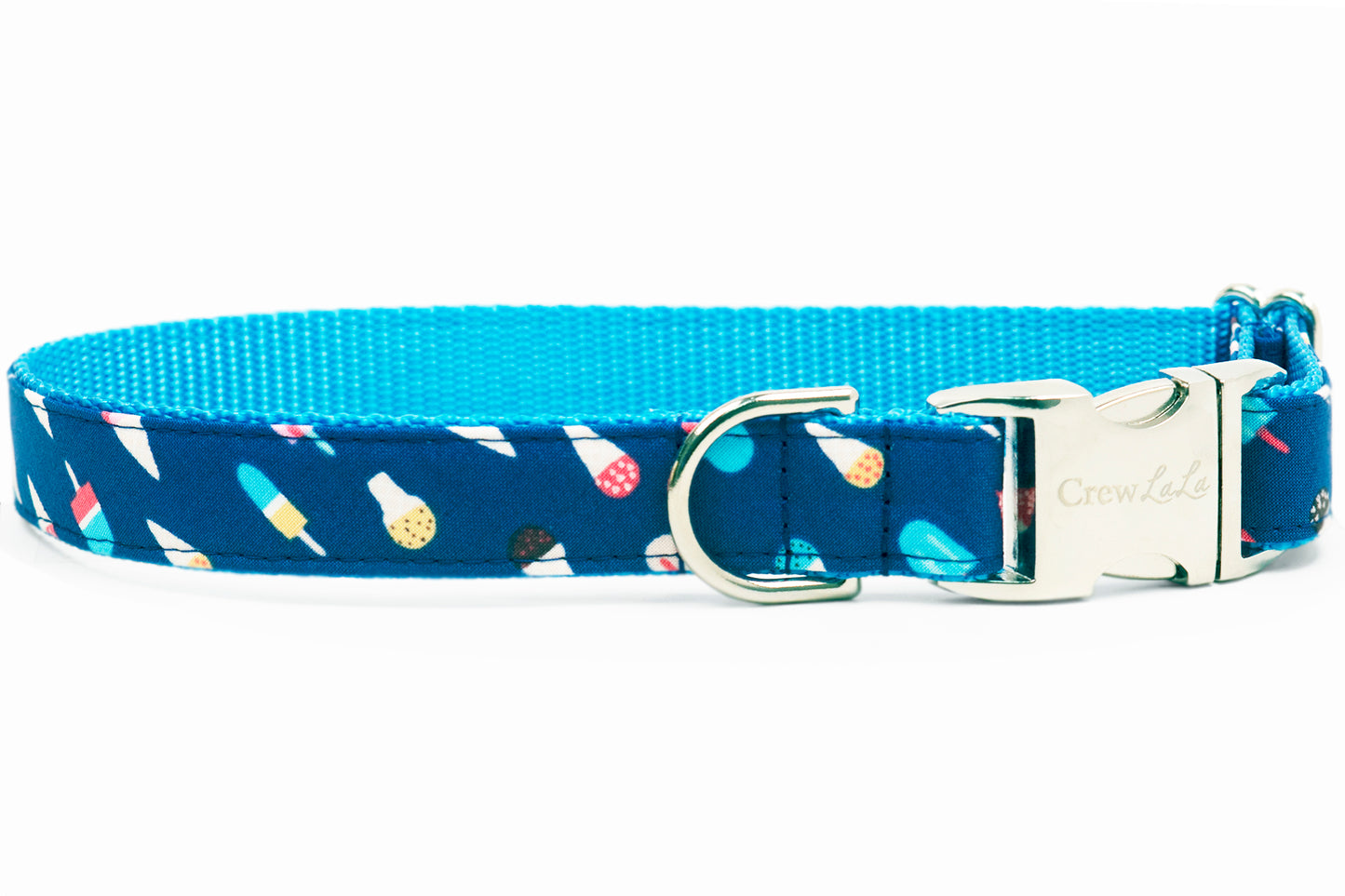 Summer Scoops Bow Tie Dog Collar - Crew LaLa