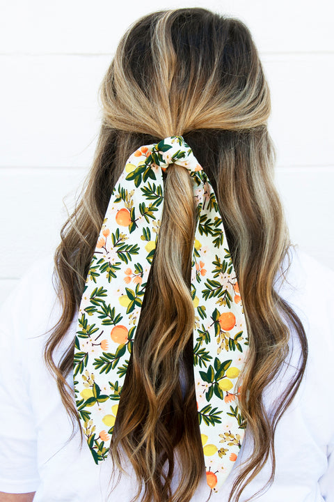 Sweet Clementines Hair Tie - Crew LaLa