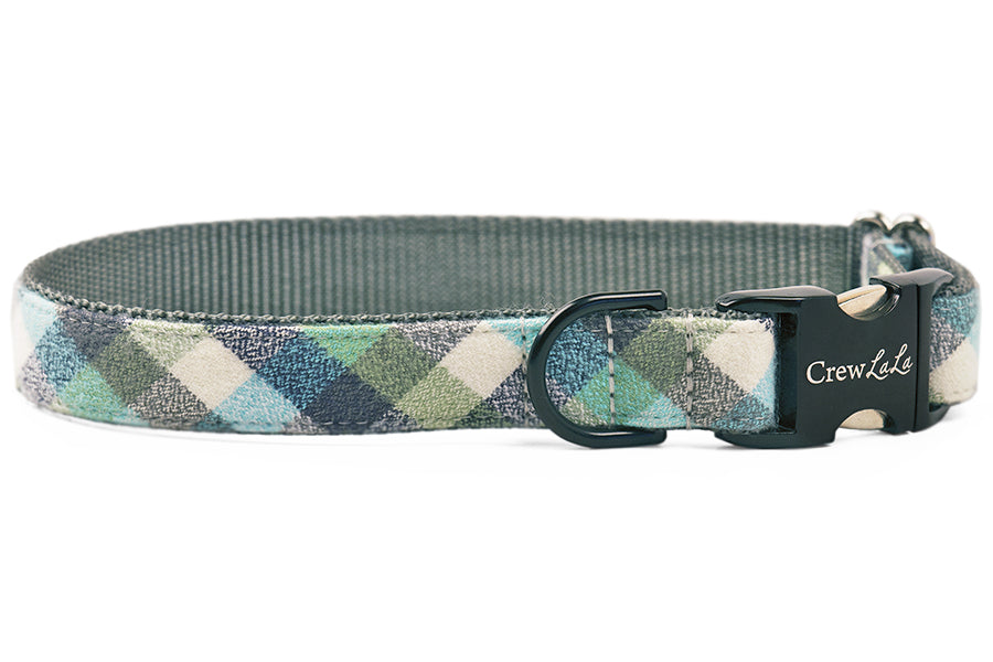 SALE BOW TIE COLLAR - Tucker Flannel - Crew LaLa