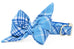 Whistler Flannel Belle Bow Dog Collar
