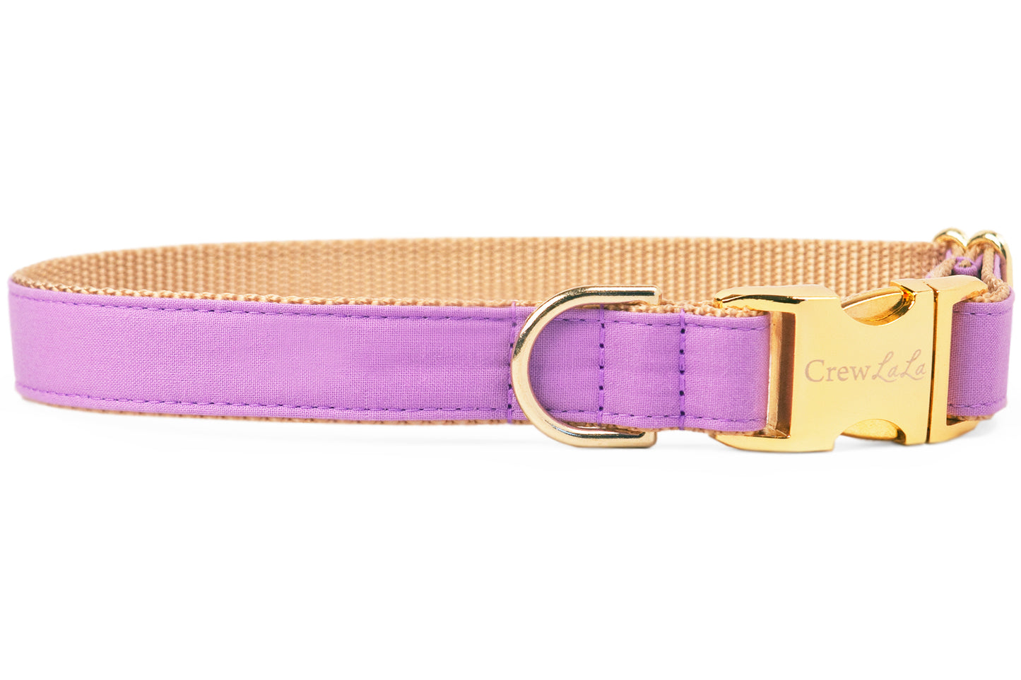 Wisteria Purple Belle Bow™ Dog Collar - Crew LaLa